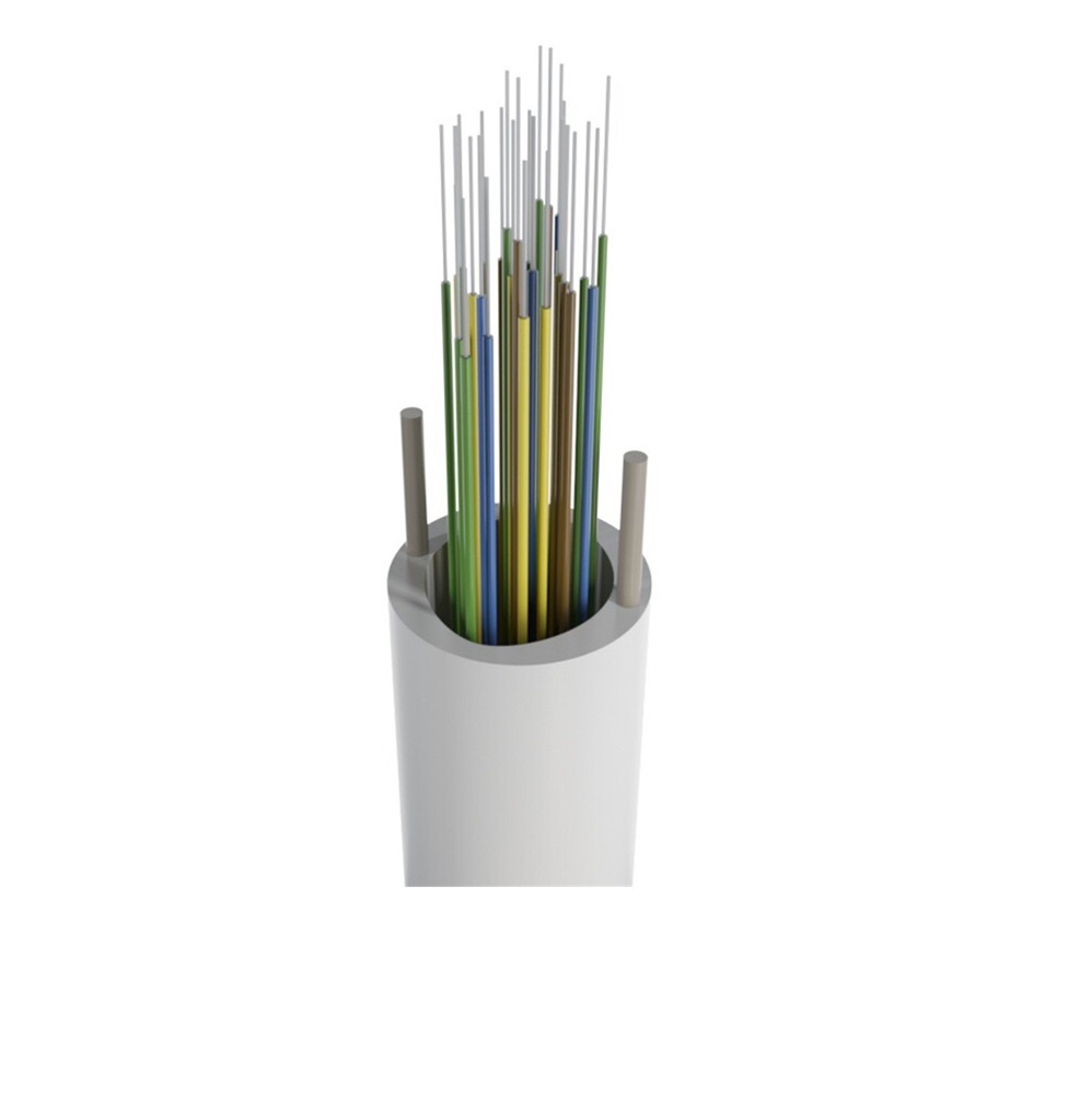 Indoor Outdoor Vertical Wiring Fiber Optic Cable GJPFXJH G652D G.657A1 G657A2 SM MM FR LSZH White