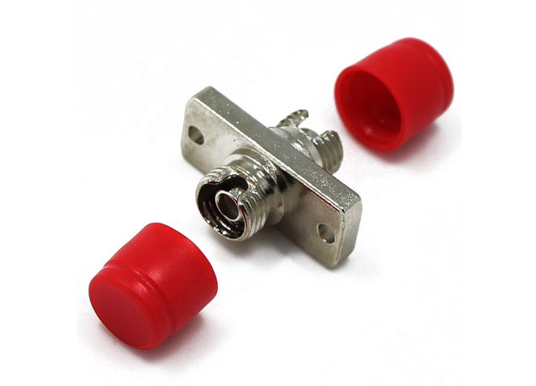 Rectangle FC Fiber Optical Cable Adapter Simplex Mating Sleeves