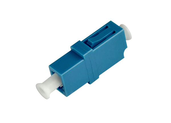 LC/UPC - LC/UPC Fiber Optical Adapter Mating Sleeve Simplex Single Mode Blue