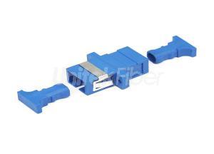 High Quality SC/UPC Single Mode Simplex Fiber Optical Adapter Blue