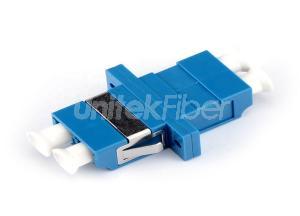 LC Female to LC Female Single Mode Duplex Network Fiber Optical Adapter with Long Ear