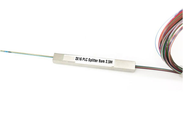 Passive Fiber Optic Network Micro Bare Ribbon PLC Splitter 2 to 16 Ways