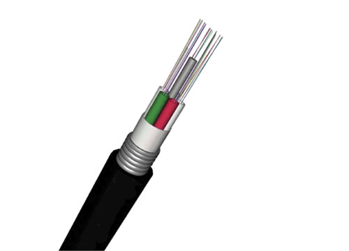 Aerial Fiber Optic Cable|GYTA Aerial Cable 8 Core SM G652D Aluminum Layer Stranded PE Jacket