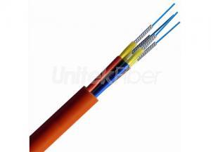 Breakout Armored Fiber Optic Cable GJSFJV 2-24 Cores 2.0mm 3.0mm Simplex FRP PVC or LSZH