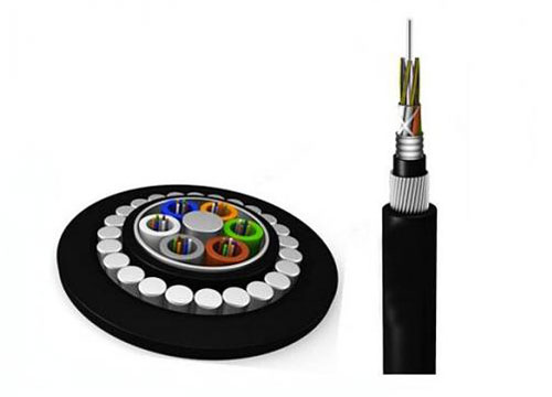 Direct Burial Single Mode Fiber Optic Cable