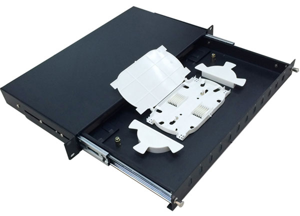FTTH Sliding Patch Panel ODF Fiber Optical Distribution Frame 12 24 48 Ports