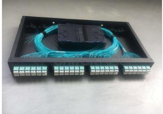Splicing Fiber Optic Patch Panel with 96 Fiber Splicing Tray for Data Center Cabling