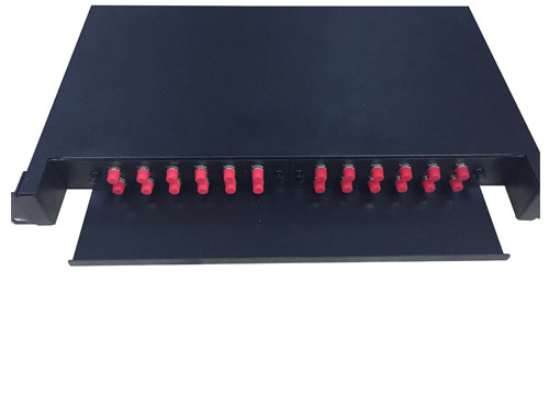 FTTH Sliding Drawer Type Fiber Optical Terminal Patch Panel UF-JJ-CL-1U
