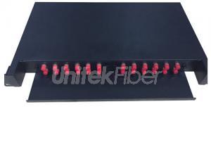 FTTH Sliding Drawer Type Fiber Optical Terminal Patch Panel UF-JJ-CL-1U