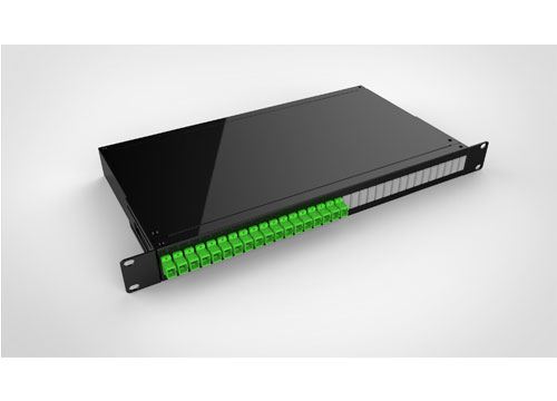 19 Inch Fixed Terminal Box UF-FJ-CL-1U Fiber Optic Patch Panel 12 Cores 24 Cores