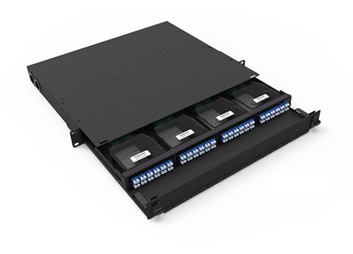 Sliding Type MPO & MTP Fiber Optical Patch Panel 96 Cores for Cabling Constructions