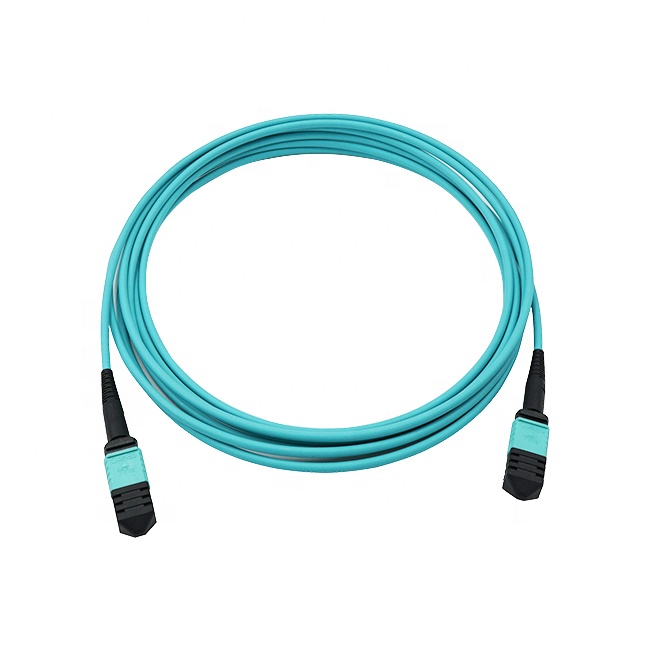 mpo mpo trunk cables om3 compatible with 40g 100g sfp 12 24 cores connector