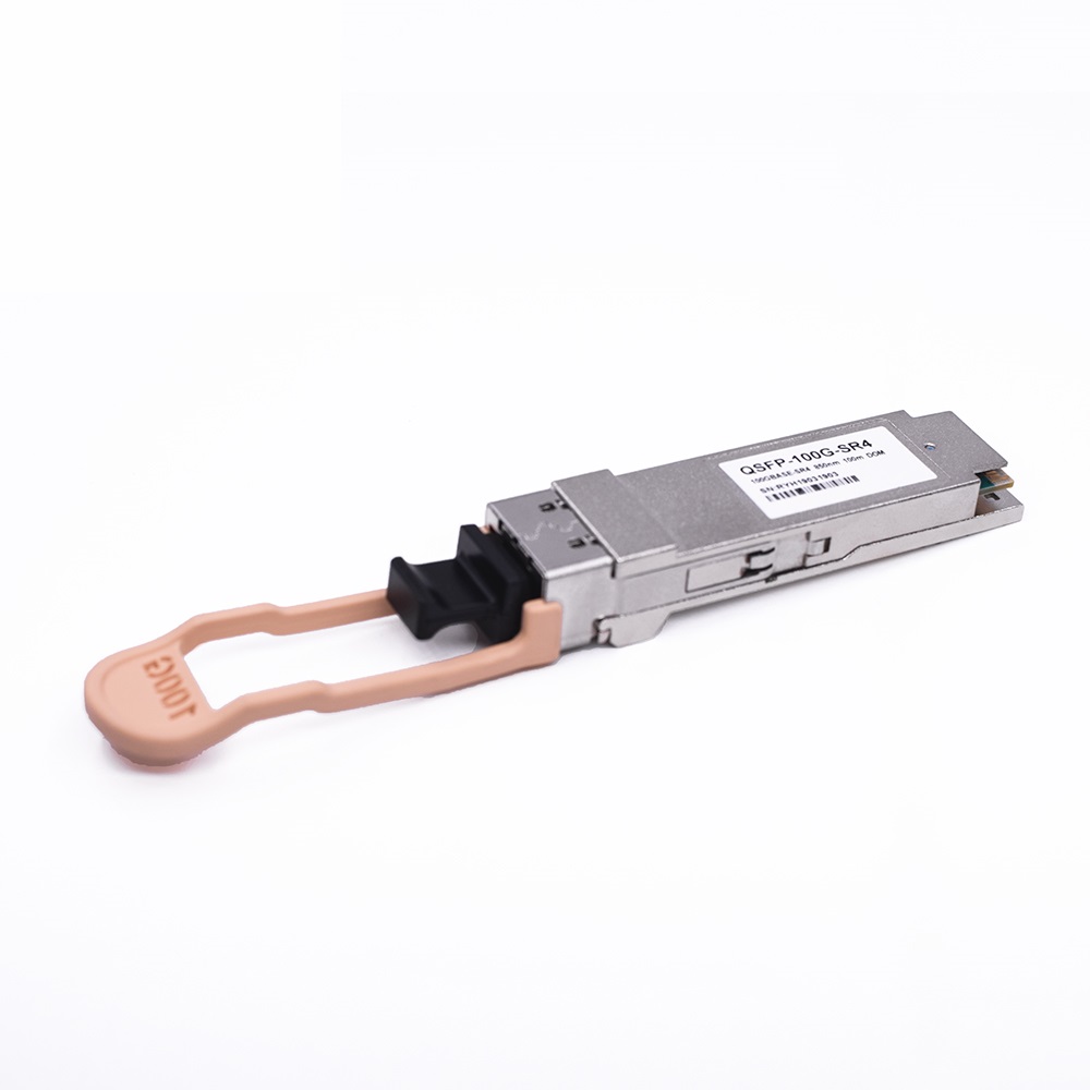 100G QSFP28 SR4 Optical Transceiver With MPO Connector Compatible With Multiple Brands