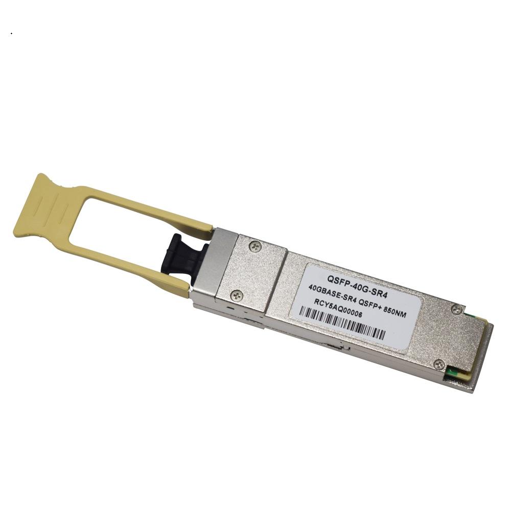 Hot Pluggable 40G QSFP+ Optic Transceiver SR4 ER4 LR4 100m 40KM 1310nm 850nm