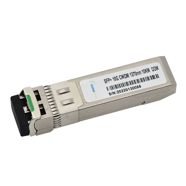 10G SFP+ BIDI Optical Transceiver LC Simplex TX1270nm RX1330nm 10km