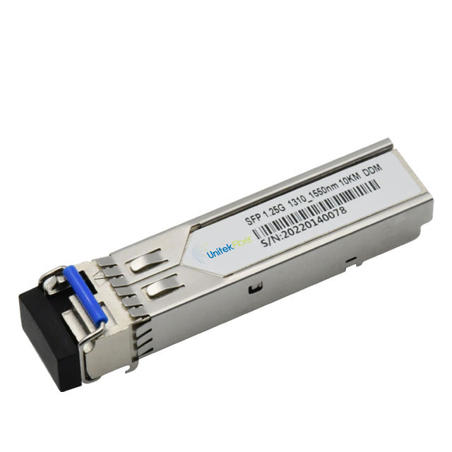 SFP Module Optical Transceiver BIDI 1.25G DDM 10KM TX1310-RX1550nm SMF LC Compatible Cisco |Philips