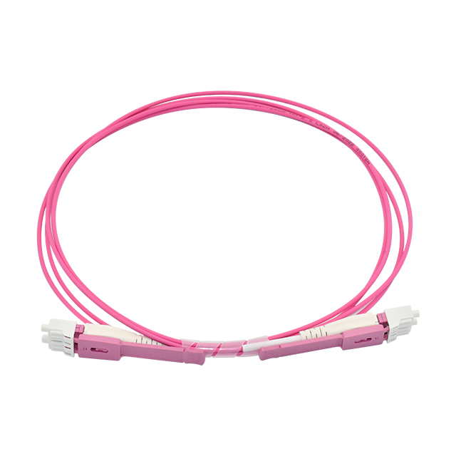 3m LC/PC to LC/PC Uniboot Duplex OM4 Multimode OFNR 2.0mm/3.0mm Fiber Optic Patch Cable