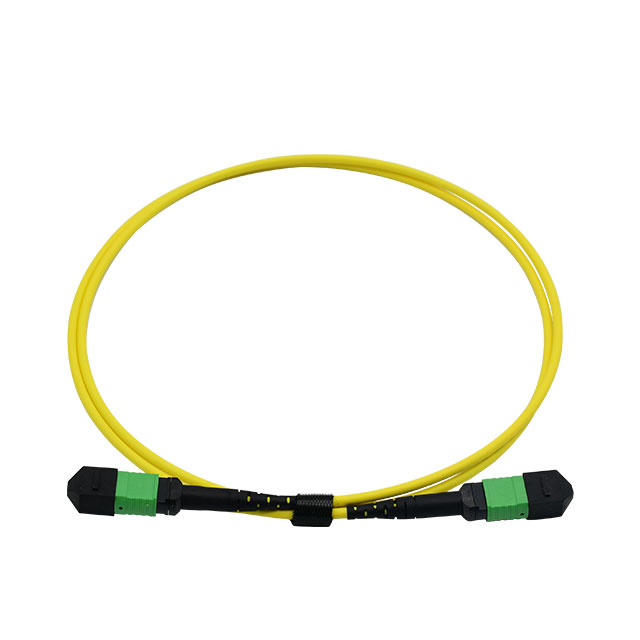 High Density MTP MPO Fiber Connector Trunk Cable 8 12 cores SM G657 Corning Fiber Optic Patch Cord 5m LSZH
