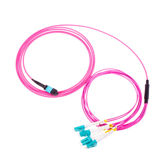 multimode fiber in mpo lc 8core