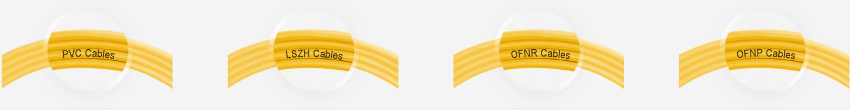 OFNR RISER Rated Fiber Cable and OFNP Plenum Fiber