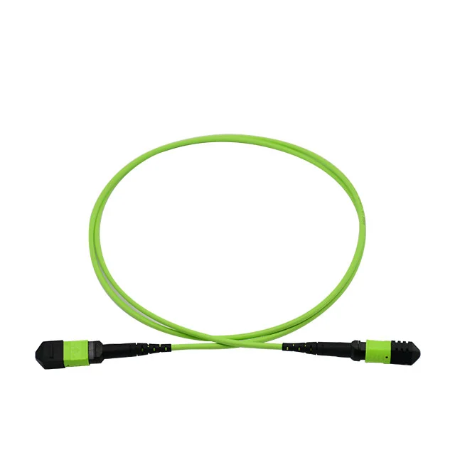 MTP MPO Fiber Cable|FTTH Optical Fiber Jumper 8 12 24 Core MM OM5 3.0mm 5.0mm Steel Armoured