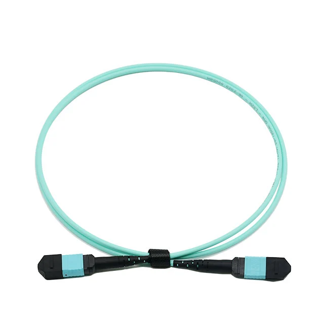 MTP MPO Fiber Cable|High Density MTP MPO Cable OM3 12C MM Armored Steel Fiber Patch Cord 3.0mm