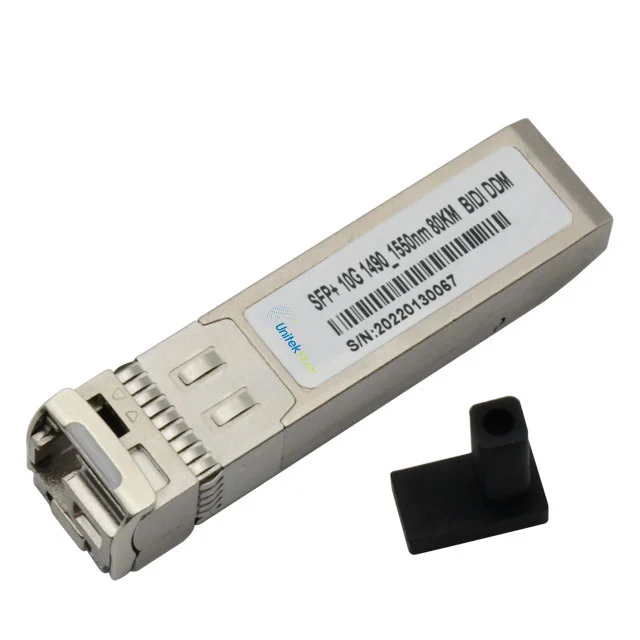 Optical Transceiver Module|SFP+ 10G Single Fiber Optical Transceiver 80km 1490/1550nm Wavelength LC