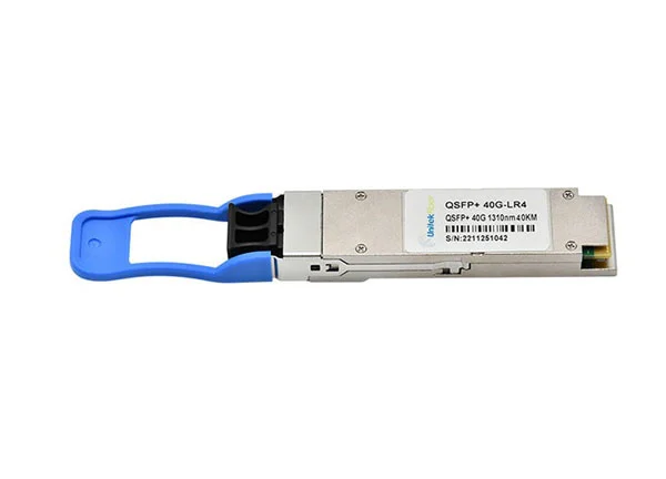 Fiber Optic Transceiver 40G QSFP+ Single Mode Optic Module ER4 40km 1310nm Wavelength LC