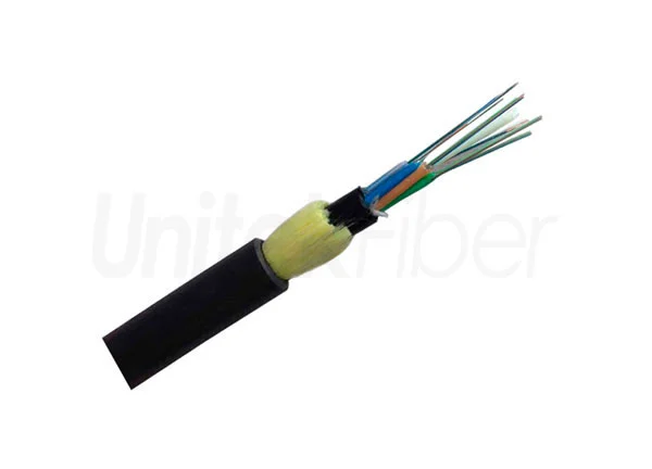 ADSS Fiber Optic Cable|All-dielectric Self-supporting Fiber Optic Cable Span 100m 200m Double Jacket PE