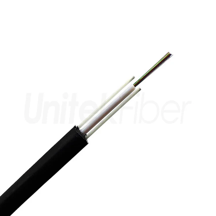 Outdoor Fiber Optical Cable|Aerial GYFXTY Fiber Cable Central Loose Tube 4 6 12 Core SM G652D PE