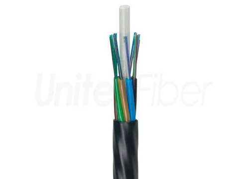 Stranded Air Blown Fiber Optic Cable GCYFTY G652D SM Loose Tube Micro Optical Cable Multi Cores HDPE