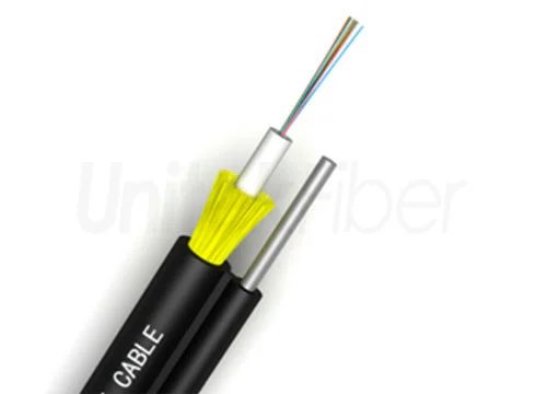 Self-supporting Aerial Fiber Cables|GYXTC8Y Fiber Optic Cable 2 Core G652D Figure 8 Center Loose Tube PE Jacket