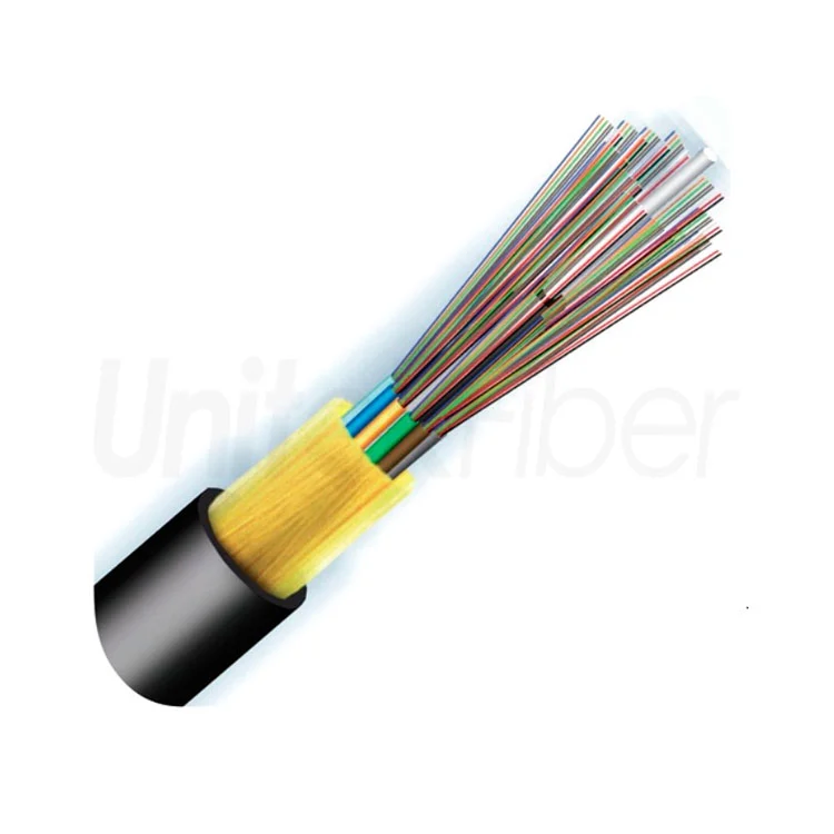 Aerial Fiber Cable|Outdoor Dielectric Waterproof GYFTY 24 Core Single Mode G652D Stranded Loose Tube