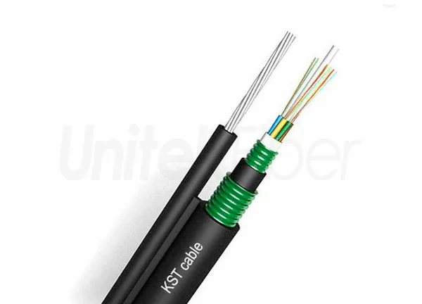 Outdoor Fiber Optical Cable|Figure 8 Fiber Cable SM G652 G657 armored Multi-Core GYTC8S53