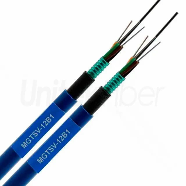 outdoor fiber optical cablecoal mine fiber cable armored sm 96 144 288 core mgtsv mdpe 4