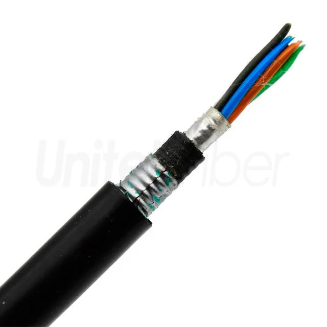 Anti-rodent Outdoor Fiber Optical Cable GYTA53 Stranded Loose Tube Armored SM G652 144 288 Core PE