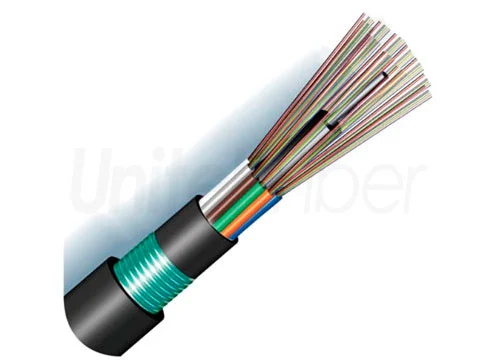 Anti-rodent Fiber Optic Cable|GYFTY53 Fiber Cable 24 cores SM G652D Double Sheathed Glass Yarn
