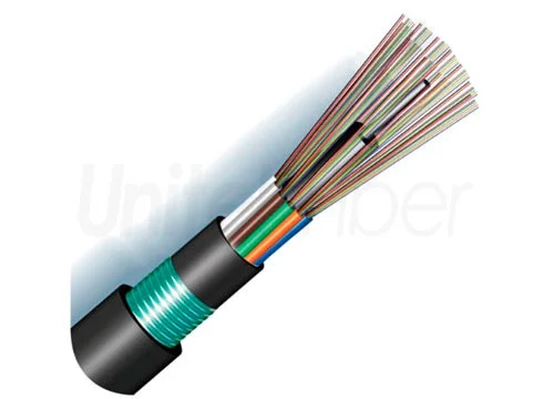 Anti-rodent Fiber Optic Cable|GYFTY53 Fiber Cable 24 cores SM G652D Double Sheathed