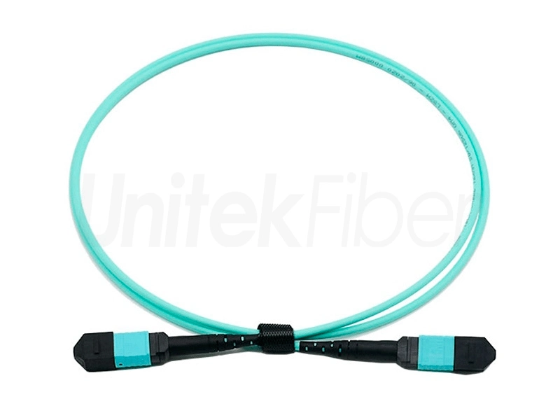 MTP MPO Fiber Cable|High Density MTP MPO Cable OM3 12C MM Armored Steel Fiber Patch Cord 3.0mm
