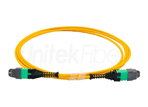 High Quality US Conec MTP® PRO to MTP® PRO 12cores Single Mode Fiber Optical Patch Cord 2.0mm for Data Cabling