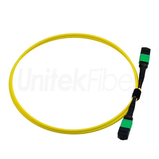 high density mtp mpo fiber connector trunk cable 8 12 cores sm g657 corning fiber optic patch cord 5m lszh 3