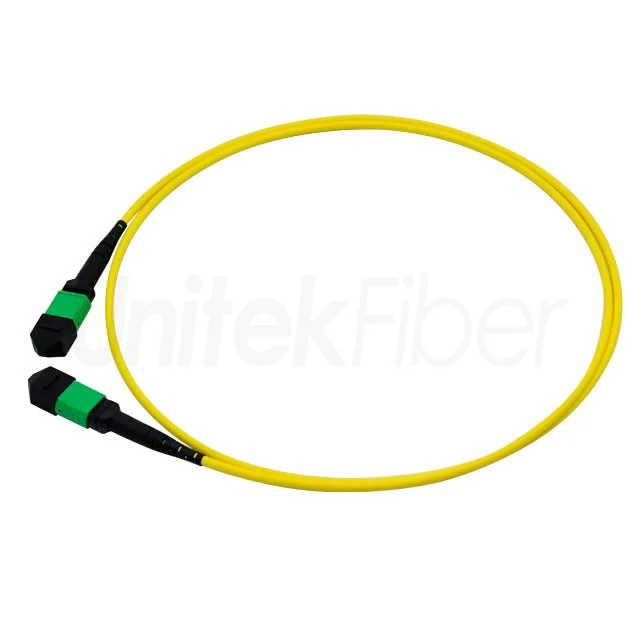 high density mtp mpo fiber connector trunk cable 8 12 cores sm g657 corning fiber optic patch cord 5m lszh 5