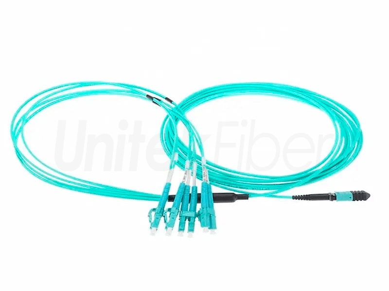 mtp mpo fiber cablemtpmpo lc fiber breakout cable 24cores om3 mu