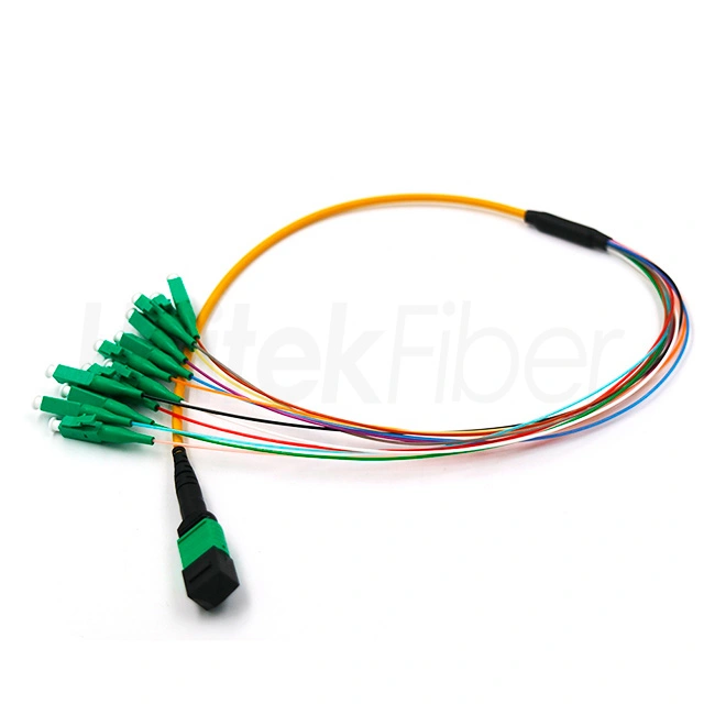 mpo lc optical trunk cables sm om3 12 cores 24 cores 96 cores and 144cores 2