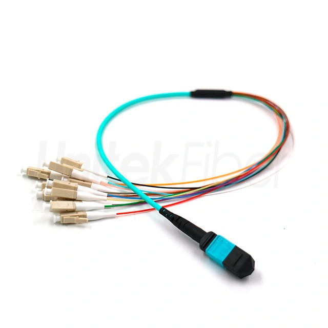 mpo lc optical trunk cables sm om3 12 cores 24 cores 96 cores and 144cores 5
