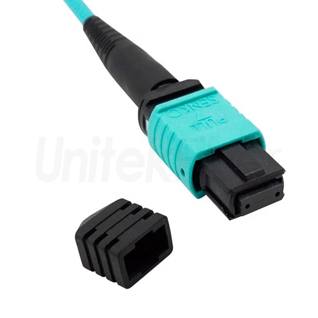 mpo mpo trunk cables om3 compatible with 40g 100g sfp 12 24 cores connector 4