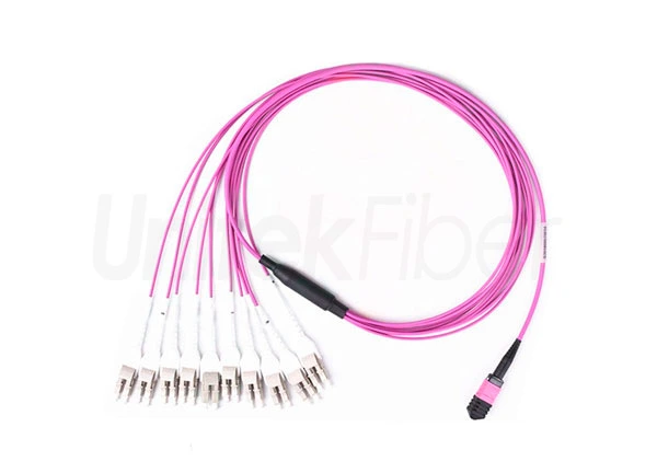 fiber optic mpo mtp uniboot lc fanout 12 cores trunk cable for data center 1