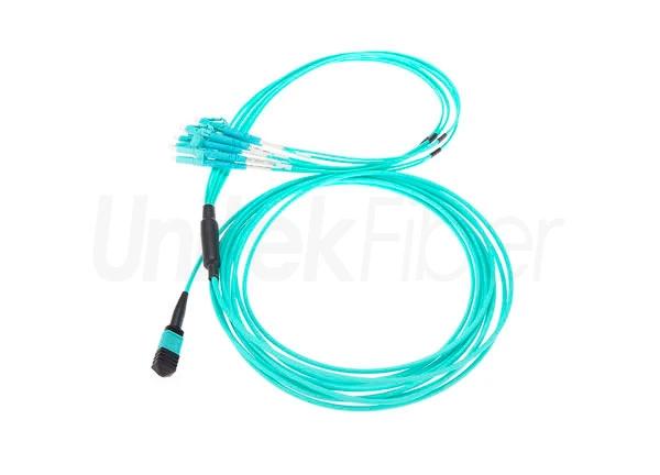 Fiber Data Center MTP/MPO|Fiber Optic MPO to LC 12 Cores 24 Cores Patchcord OM3 OM4