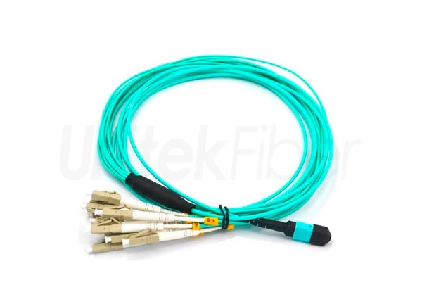 supply mtpto 12 lc upc om3 om4 optic fiber patch cord pigtails for 40gbqsfp 3