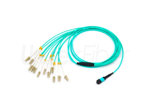 supply mtpto 12 lc upc om3 om4 optic fiber patch cord pigtails for 40gbqsfp 5